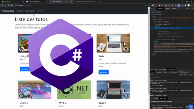 Apprendre ASP.NET Core et C# pour le développement web - Screenshot_02