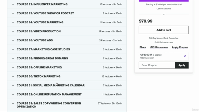 38 Digital Marketing Courses In 1: Online Marketing 2025 - Screenshot_02