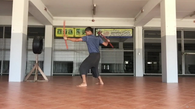 Level 2 Double sword in Krabi krabong Thai martial art - Screenshot_01