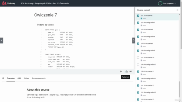 SQL Bootcamp - Bazy danych SQLite - Part IV - Ćwiczenia - Screenshot_03