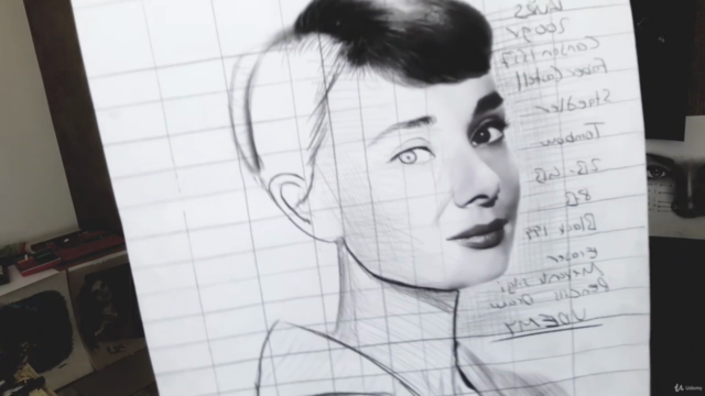 Çizim Sırları , Drawing Secrets ,Hiperrealist Portre Çizim - Screenshot_02