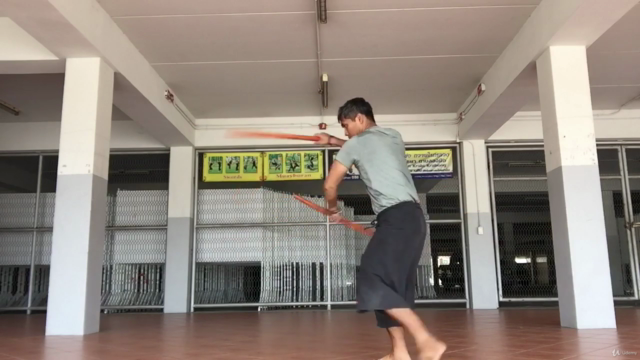 Level 4 Double Sword in Krabikrabong Thai Martial art - Screenshot_02