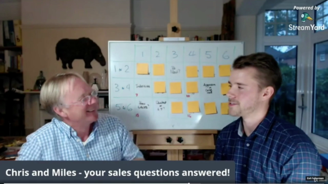 Your Sales Questions ANSWERED - with Chris Croft and Miles - Screenshot_04