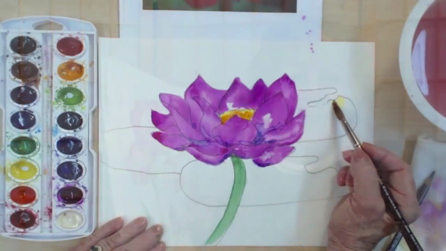 Learn Watercolor Painting: Lotus, Irises, and Magnolia - Screenshot_04