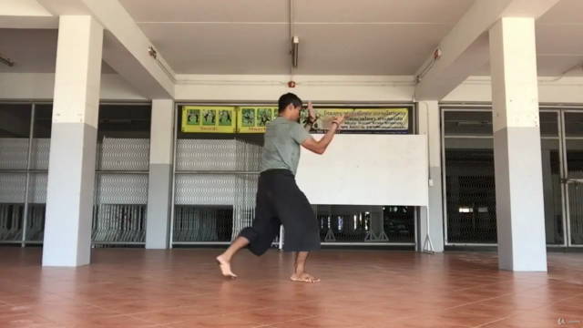 Stick baton how to use in Krabi Krabong Thai martial art - Screenshot_04