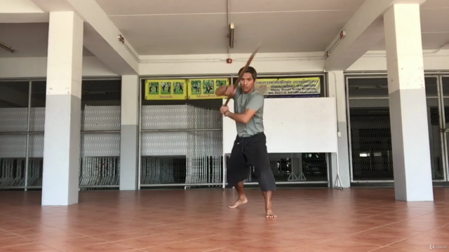 Long Baton or Bo Staff  how to self defense in Krabikrabong - Screenshot_02