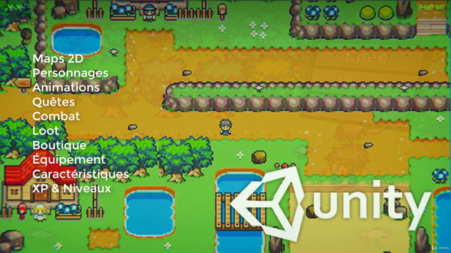 UNITY : Développer un RPG 2D avec C# - Formation complète - Screenshot_04