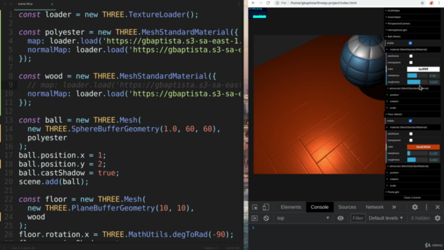 Criando 3D para a Web com Three.js e WebGL - Screenshot_02