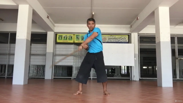 Long Sword in Krabi krabong martial art  of Thailand level 1 - Screenshot_04