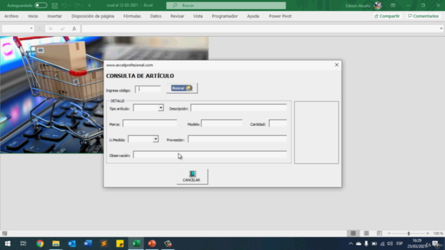 CRUD VBA + SQL Server + Reporte PDF - Screenshot_02