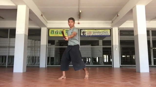 Single Sword level 1 in Krabikrabong martial art of Thailand - Screenshot_03