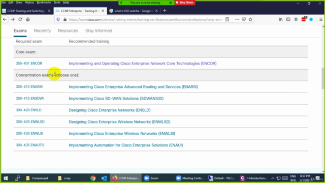 CCNP,CCIE Enterprise: ENCOR 350-401 Training Part-1/2 - Screenshot_01