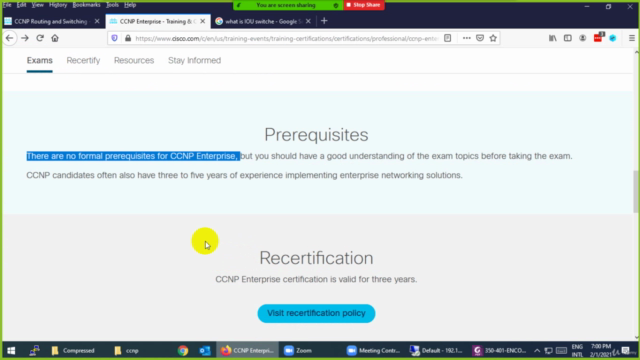 CCNP,CCIE Enterprise: ENCOR 350-401 Training Part-1/2 - Screenshot_03