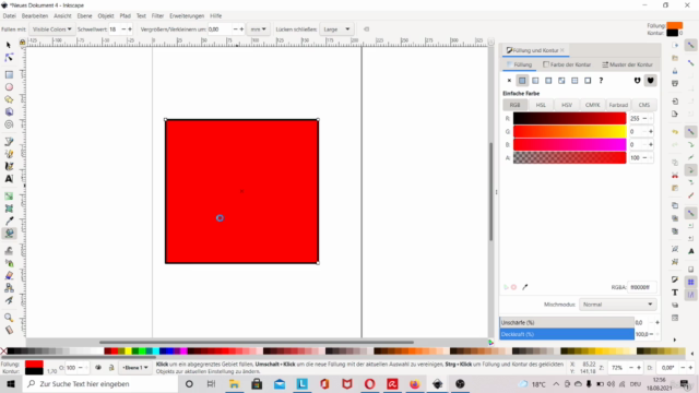Inkscape Meisterkurs das kostenlose Grafikdesignprogramm - Screenshot_02
