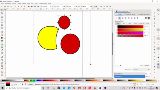 Inkscape Meisterkurs das kostenlose Grafikdesignprogramm - Screenshot_03
