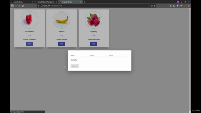 Angular and Stripe payments integration - Screenshot_01