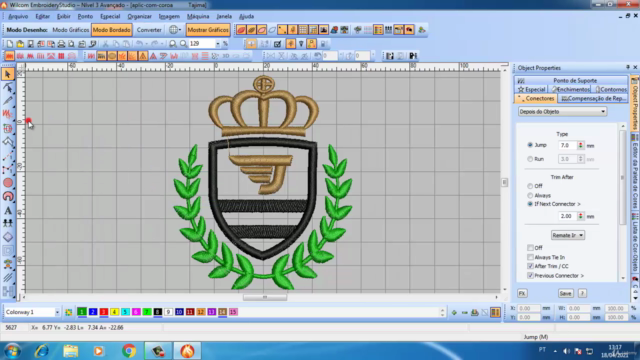 Matrizes de bordado com wilcom desenho profissional - Screenshot_04