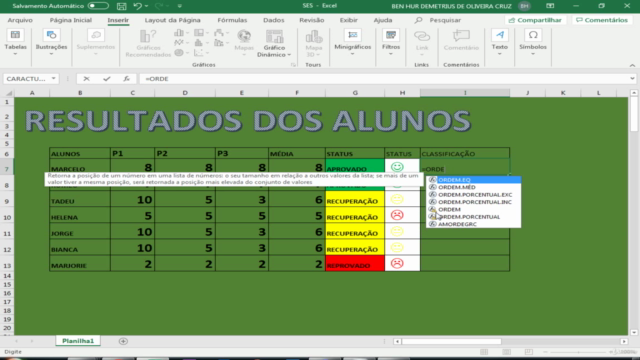 Excel -  As 86 Principais Fórmulas avançadas & Power BI - Screenshot_01