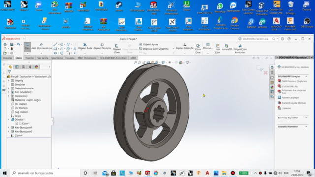 Sıfırdan İleri Seviyeye Solidworks 2020(1000 Örnek+ CSWA) - Screenshot_01