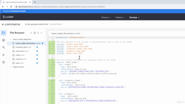 Looker and LookML - The Complete Course for Beginners - Screenshot_02