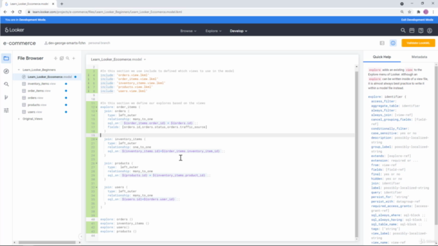 Looker and LookML - The Complete Course for Beginners - Screenshot_04
