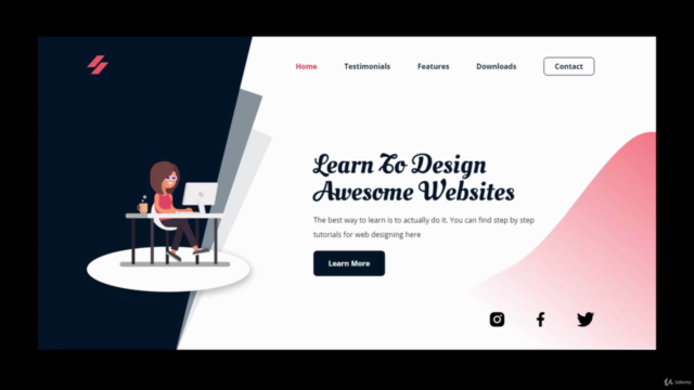 Build A Responsive Website From A Figma Design - Screenshot_01
