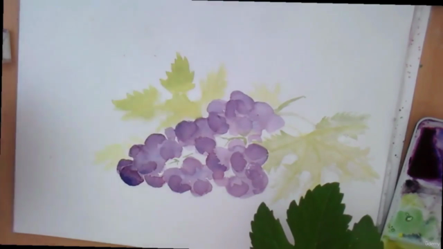 STRESS Buster. Paint some GRAPES, 3 colours, lots of water. - Screenshot_02