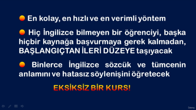 Başlangıçtan İleri Düzeye TAM KAPSAMLI HIZLI İNGİLİZCE Kursu - Screenshot_01