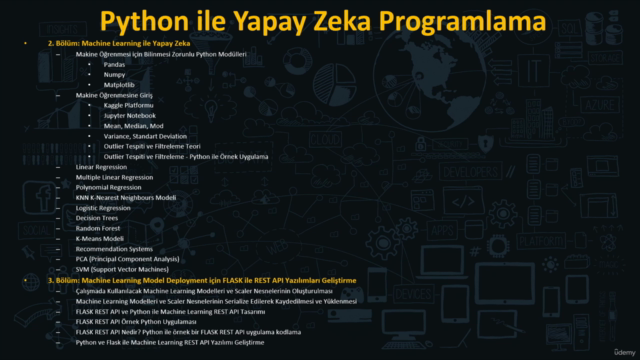 Python Programlama ve A'dan Z'ye Makine Öğrenmesi - Screenshot_02