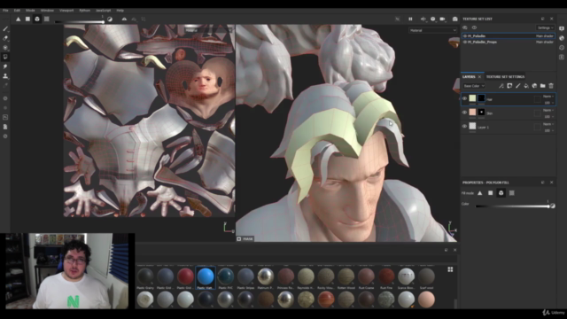 Substance Painter & Maya Course: Low Poly Character Making - Screenshot_03
