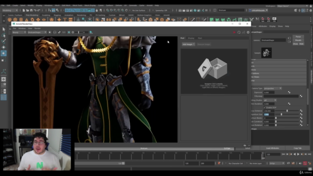 Substance Painter & Maya Course: Low Poly Character Making - Screenshot_04