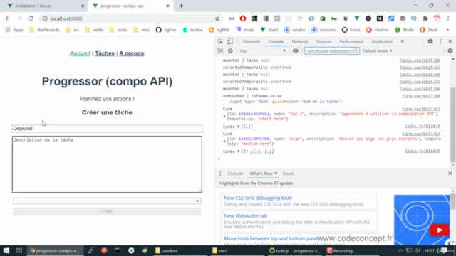 Vue 3 par la pratique - Screenshot_02