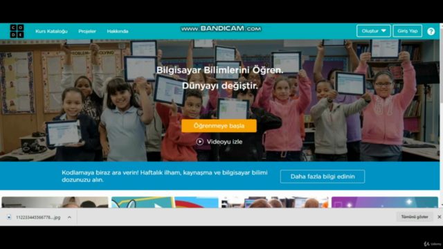 codeorg Temel Eğitim Dersleri Kursu - Screenshot_01