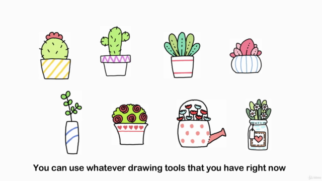 How to Draw Your Own Cute Plants Doodle - Screenshot_02