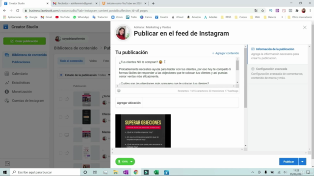 Creación de contenido para YouTube e Instagram desde cero. - Screenshot_04