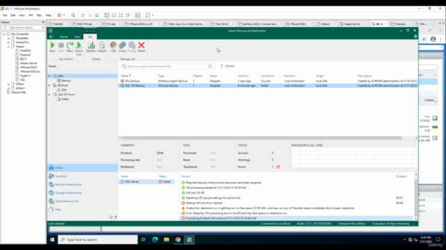 VEEAM Backup & Replication V12 course / LAB & VMCE questions - Screenshot_03