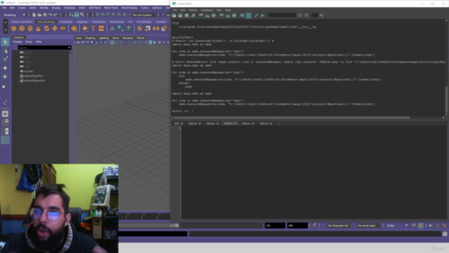 Intro to Python 3 for Maya 2022. - Screenshot_03