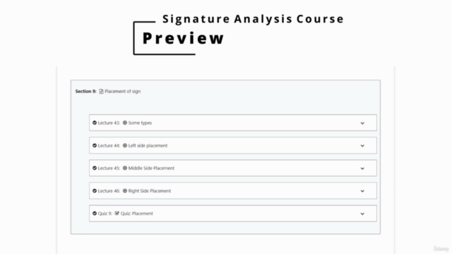 Complete Graphology Signature Analysis Certification Course - Screenshot_02