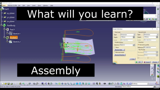 CATIA V5 Mastery Course - Become CATIA Professional Designer - Screenshot_03