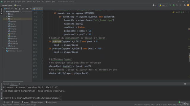 PyGame : Apprendre Python par le jeu vidéo - Screenshot_02