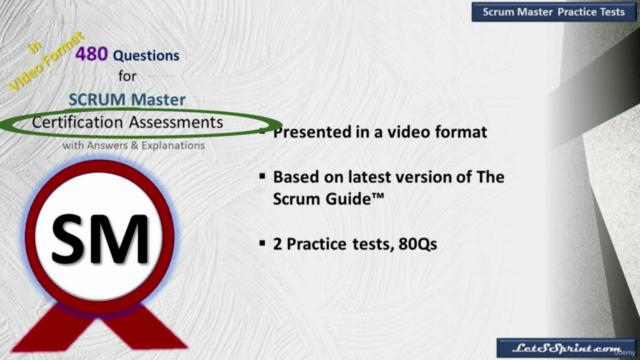 Professional Scrum Master ™ ( PSM ™): 6 Prep Videos 480 QAs - Screenshot_04