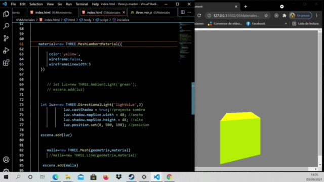 Aprende Three.js ,  3D en el navegador - Screenshot_03