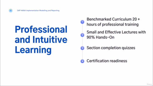 SAP HANA Implementation, Modelling and Reporting Course - Screenshot_04