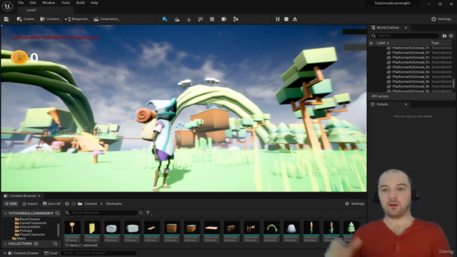 UNREAL ENGINE 5 : Guide complet développeur de jeux - Screenshot_03