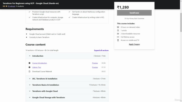 Terraform for Beginners using GCP - Google Cloud (Hands-on) - Screenshot_04