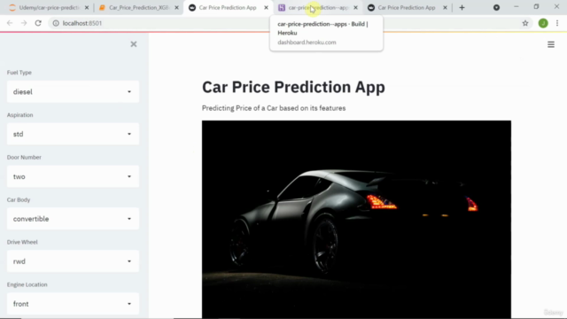 Data Science: Car Price Prediction-Model Building Deployment - Screenshot_03