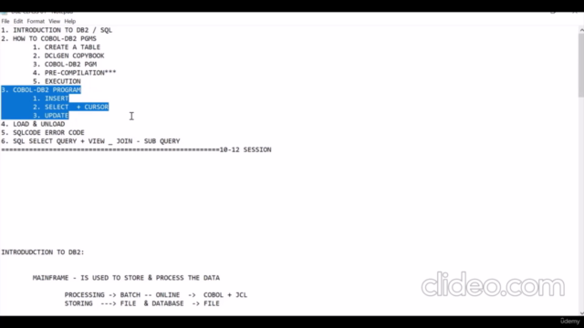 Mainframe DB2 Developer Training By Anil Polsani - Screenshot_03
