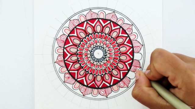 Mesmerizing Mandalas- Learn to Draw 7 Colorful Mini Mandalas - Screenshot_04