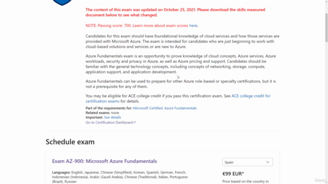 【한글자막】 하루만에 AZ-900 Microsoft Azure Fundamentals 시험 합격하기 2025 - Screenshot_03