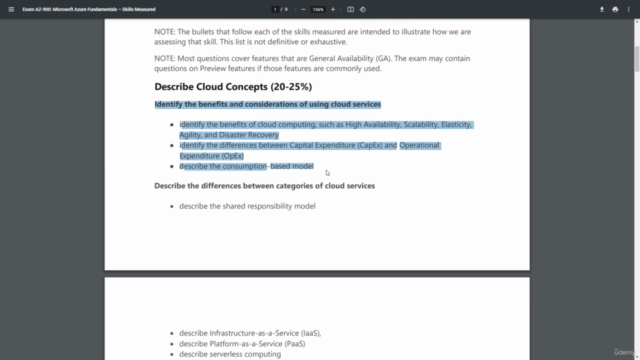 【한글자막】 하루만에 AZ-900 Microsoft Azure Fundamentals 시험 합격하기 2025 - Screenshot_04